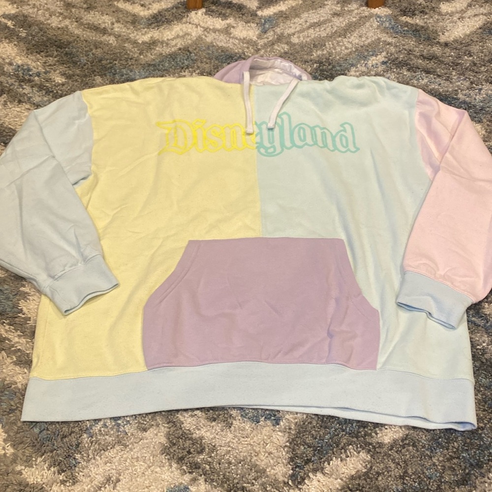 Disneyland pastel hoodie